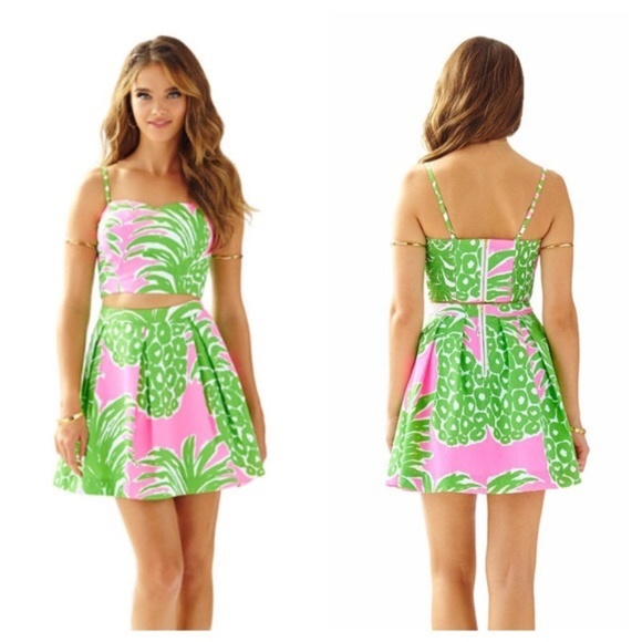 Lilly Pulitzer Pink Pout Flamenco Parfait Set - Picture 2 of 3